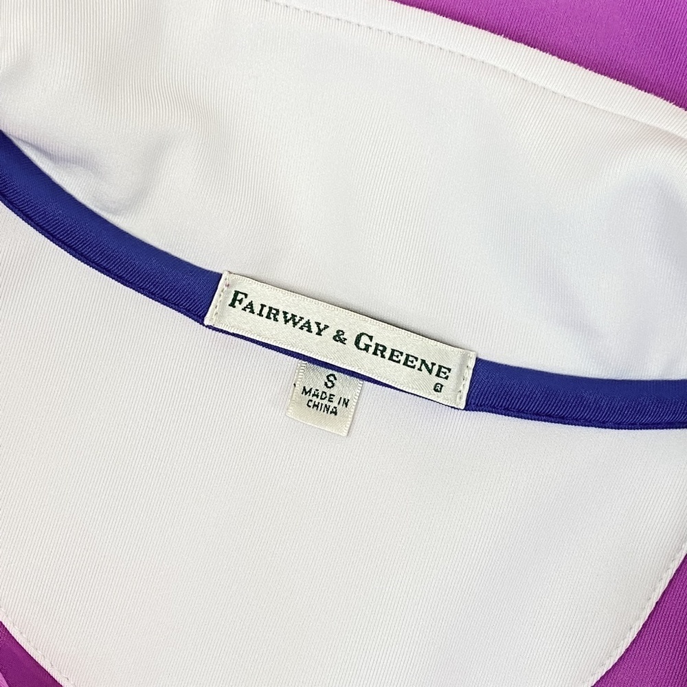 Fairway & Greene Ladies Golf Wells 1/4 Zip Jacket NEW - Picture 5 of 6
